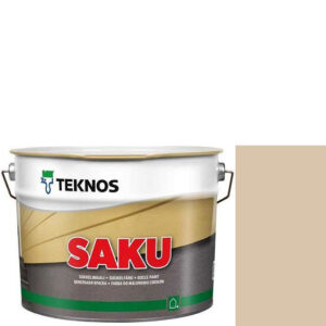 Фото 13 - Краска Текнос фасадная "Цаку" Т7064 (Saku) дисперсионная матовая для бетонных поверхностей (2.7 л) "Teknos".