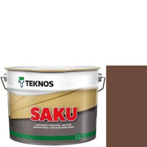 Фото 16 - Краска Текнос фасадная "Цаку" Т7069 (Saku) дисперсионная матовая для бетонных поверхностей (2.7 л) "Teknos".