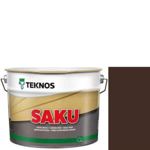 Фото 15 - Краска Текнос фасадная "Цаку" Т7077 (Saku) дисперсионная матовая для бетонных поверхностей (2.7 л) "Teknos".