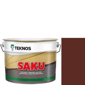 Фото 20 - Краска Текнос фасадная "Цаку" Т7081 (Saku) дисперсионная матовая для бетонных поверхностей (2.7 л) "Teknos".