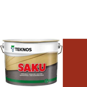 Фото 12 - Краска Текнос фасадная "Цаку" Т7082 (Saku) дисперсионная матовая для бетонных поверхностей (2.7 л) "Teknos".