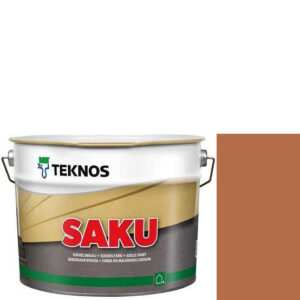 Фото 19 - Краска Текнос фасадная "Цаку" Т7088 (Saku) дисперсионная матовая для бетонных поверхностей (2.7 л) "Teknos".