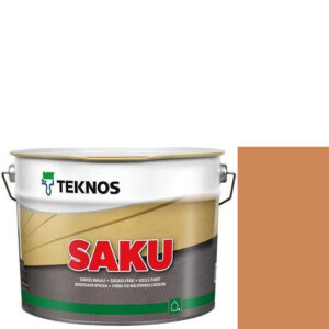 Фото 8 - Краска Текнос фасадная "Цаку" Т7095 (Saku) дисперсионная матовая для бетонных поверхностей (2.7 л) "Teknos".