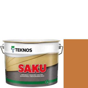 Фото 17 - Краска Текнос фасадная "Цаку" Т7096 (Saku) дисперсионная матовая для бетонных поверхностей (2.7 л) "Teknos".