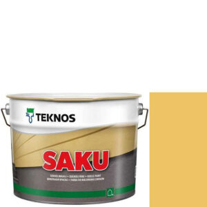Фото 9 - Краска Текнос фасадная "Цаку" Т7102 (Saku) дисперсионная матовая для бетонных поверхностей (2.7 л) "Teknos".