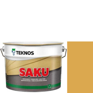 Фото 13 - Краска Текнос фасадная "Цаку" Т7103 (Saku) дисперсионная матовая для бетонных поверхностей (9 л) "Teknos".