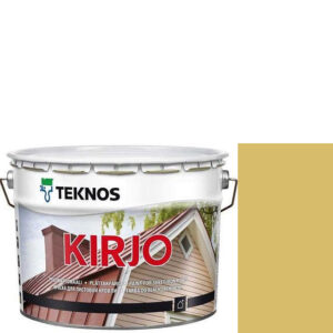 Фото 24 - Краска Текнос "Кирьё" T2512 (Kirjo) алкидная полуматовая для листовой кровли (9 л) "Teknos".