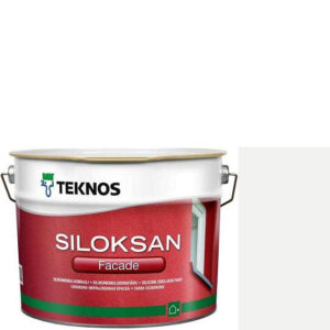 Фото 17 - Краска Текнос фасадная "Силоксан Фасад" S1000-N (Siloksan Facade) силиконовая матовая (2.7 л) "Teknos".