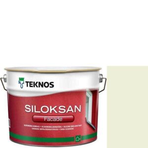 Фото 14 - Краска Текнос фасадная "Силоксан Фасад" S1005-G40Y (Siloksan Facade) силиконовая матовая (9 л) "Teknos".