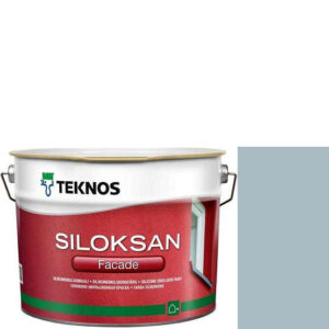 Фото 5 - Краска Текнос фасадная "Силоксан Фасад" S2010-R90B (Siloksan Facade) силиконовая матовая (2.7 л) "Teknos".