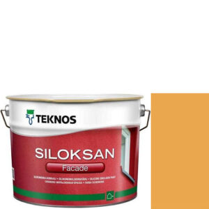 Фото 12 - Краска Текнос фасадная "Силоксан Фасад" S2040-Y20R (Siloksan Facade) силиконовая матовая (2.7 л) "Teknos".