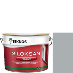 Фото 3 - Краска Текнос фасадная "Силоксан Фасад" S2502-B (Siloksan Facade) силиконовая матовая (2.7 л) "Teknos".