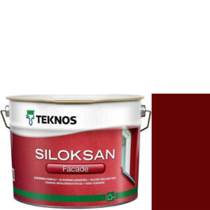 Фото 15 - Краска Текнос фасадная "Силоксан Фасад" S5040-Y80R (Siloksan Facade) силиконовая матовая (2.7 л) "Teknos".