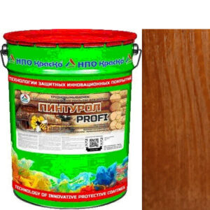 Фото 10 - Пинтурол PROFI «Лазурь» (Лазурь для дерева с натуральным маслом и воском) Абрикос - 8 кг.