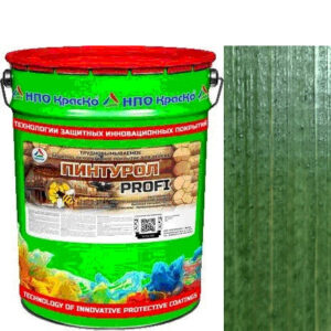 Фото 12 - Пинтурол PROFI - защитно-декоративное покрытие для дерева с натуральным маслом и воском "Цвет - Ель" "Вес - 15 кг" "КрасКо".