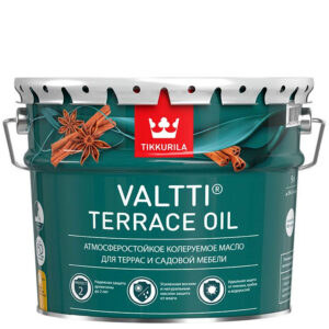 Фото 14 - Масло Тиккурила Валтти Террас Ойл EC (Valtti terrace oil) для террас и садовой мебели (Коллеруемый) (9л) Tikkurila.