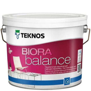 Фото 16 - Краска Текнос "Биора Баланс" (Biora Balance) акрилатная совершенно матовая для внутренних работ (база РМ3) ( 2.7 л) "Teknos".