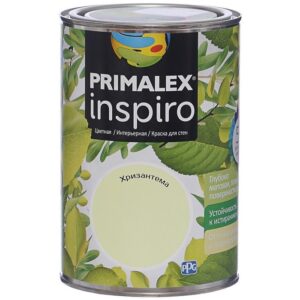 Фото 6 - Краска Primalex Inspiro, цвет Хризантема, интерьерная, водоэмульсионная, цветная, 1 л.