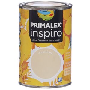 Фото 20 - Краска Primalex Inspiro, цвет Карамель, интерьерная, водоэмульсионная, цветная, 1 л.