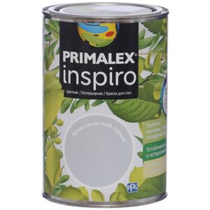 Фото 2 - Краска Primalex Inspiro, цвет Классический Серый, интерьерная, водоэмульсионная, цветная, 1 л.