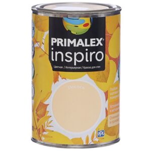 Фото 18 - Краска Primalex Inspiro, цвет Лосось, интерьерная, водоэмульсионная, цветная, 1 л.