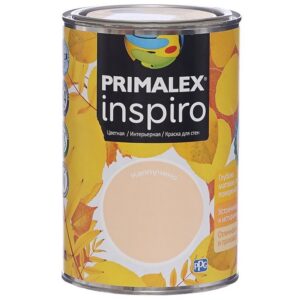 Фото 6 - Краска Primalex Inspiro, цвет Каппучино, интерьерная, водоэмульсионная, цветная, 1 л.