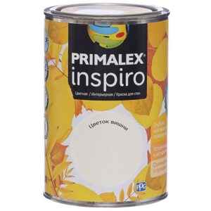 Фото 8 - Краска Primalex Inspiro, цвет Цветок Вишни, интерьерная, водоэмульсионная, цветная, 1 л.