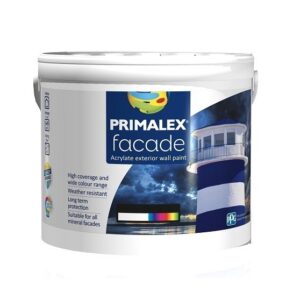 Фото 1 - Краска Primalex Facade, цвет "База C", полупрозрачная, матовая, для минеральных фасадов, 15л.