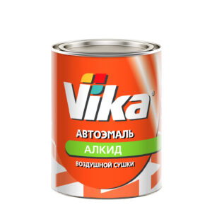 Фото 1 - Автоэмаль Vika-60, цвет 040 Белая алкидная глянцевая естественной сушки - 0,8 кг.