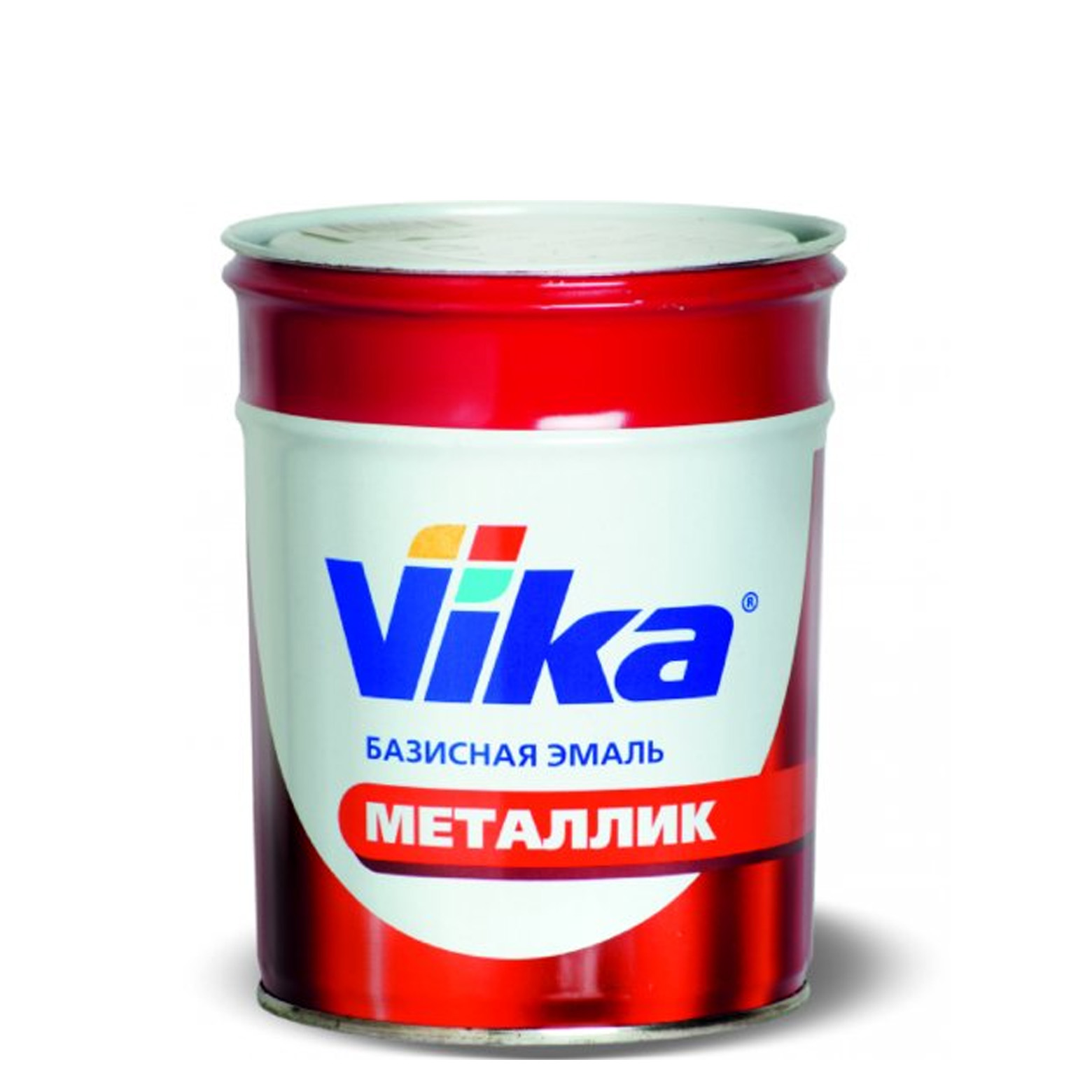 Фото 1 - Автоэмаль Металлик, цвет 690 Серебристый Снежная королева РР, профессиональная базовая, - 0,9 кг Vika/Вика.