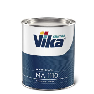 Фото 4 - Автоэмаль МЛ-1110, цвет 1115 Синяя, синтетическая полуглянцевая, - 0,8 кг Vika/Вика.