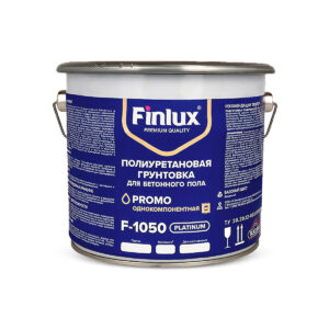 Фото 6 - Полиуретановый грунт для бетонных полов, 20 кв.м. / Finlux F-1050 Platinum.