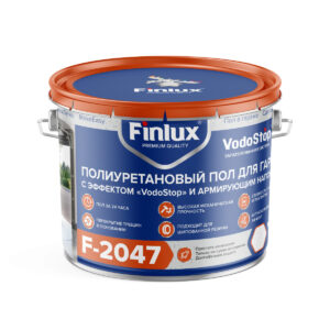 Фото 3 - Наливной полиуретановый пол для гаража, Темно-серый, 20 кв.м. / Finlux F-2047 KrasPol.
