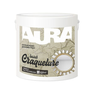 Фото 11 - Лак для создания декортивных трещин AURA Lasur Craquelure 1 кг..