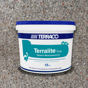 Фото 6 - Штукатурка TERRALITE FINE  на основе мраморной крошки, мелкозернистая, 92-F (15кг) – Terraco / Террако.