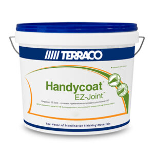 Фото 3 - Шпатлевка HANDYCOAT EZ-JOINT финишная для швов гипсокартона, для внутренних работ (25кг) – Terraco / Террако.
