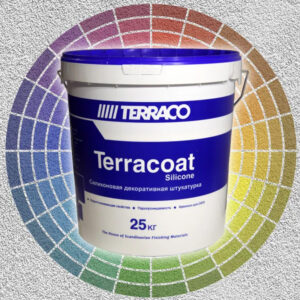 Фото 11 - Штукатурка TERRACOAT GRANULE SILICONE  декоративная акриловая, зерно 1,5 мм, шуба (25кг) – Terraco / Террако.